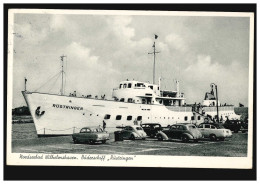 Foto-AK Nordseebad Wilhelmshaven: Bäderschiff RÜSTINGEN, 10.7.1969 - Otros & Sin Clasificación