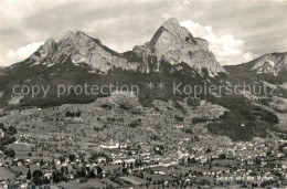 13195274 Schwyz Fliegeraufnahme Mit Mythen Schwyz - Andere & Zonder Classificatie