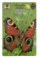 Papillon Butterflies Peacock Butterfly Télécarte Angleterre Royaume-Unis Phonecard (K 264) - [10] Sammlungen