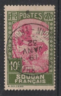 SOUDAN - 1931-38 - N°YT. 64 - Laitière Peulh 10c - Oblitéré / Used - Used Stamps