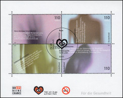 Block 54 Für Die Gesundheit 2001 Mit ESSt Bonn - Used Stamps