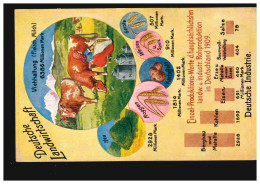 Statistik-AK Rohproduktion Landwirtschaft Und Industrie In Deutschland 1909 - Other & Unclassified