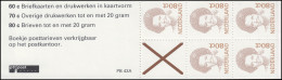 Markenheftchen 44 Königin Beatrix 1991 Mit 3 Tarife Und PB 43A, ** - Carnets Et Roulettes