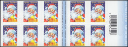 Belgien-Markenheftchen 3515 Weihnachten 2005, Selbstklebend ** - Unclassified