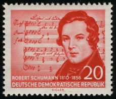 529 XII Robert Schumann 20 Pf Wz.2 XII ** - Neufs