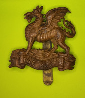 INSIGNE DE CASQUETTE  THE BUFFS EAST KENT REGIMENT - 1914-18