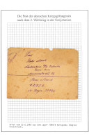 Kriegsgefangenenpost Brief Aus Dem Lager 7099/4 Karaganda Kasachstan 22.6.1948 - Feldpost 2a Guerra Mondiale