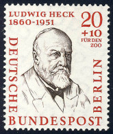 168 Männer Der Geschichte 20+10 Pf Ludwig Heck ** - Ongebruikt