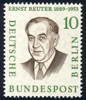 165 Männer Der Geschichte 10 Pf Ernst Reuter ** - Unused Stamps