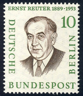 165 Männer Der Geschichte 10 Pf Ernst Reuter ** - Ungebraucht