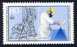 783 Jugend Maler / Lackierer 80+40 Pf ** - Unused Stamps