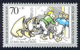 869 Jugend Max Und Moritz 70+30 Pf ** - Unused Stamps