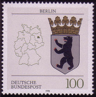 1588 Berlin 100 Pf ** - Nuovi