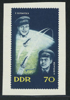 917 Raumschiffe Wostok Aus Block, Ungezähnt, ** - Unused Stamps