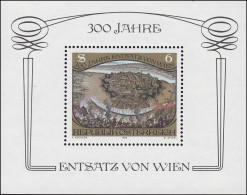 Österreich Block 6 Sieg über Die Türken Am Kahlenberg Bei Wien, ** - Unused Stamps