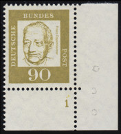 360 Bed. Deutsche 90 Pf Formnummer FN 1 ** Postfrisch - Unused Stamps