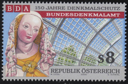 2313 Denkmalschutz In Österreich Altenmarkter Madonna Glasdach Palmenhaus 8 S ** - Ongebruikt