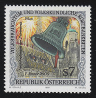 2299 Volksbrauchtum & Kostbarkeiten: Neujahrsleuten Der "Pummerin", Wien 7 S, ** - Unused Stamps