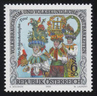 2304 Volksbrauchtum & Kostbarkeiten: Schleicherlaufen In Telfs, 6.50 S ** - Unused Stamps