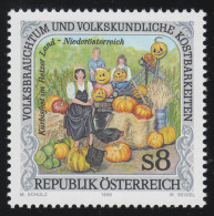 2297 Volksbrauchtum & Kostbarkeiten: Kürbisfest Im Retzer Land, 8 S, ** - Unused Stamps