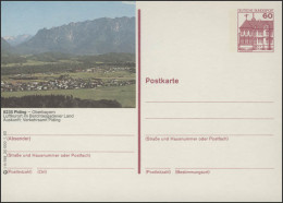 P138-l11/159 - 8235 Piding, Ortsansicht Und Berge ** - Postales Ilustrados - Nuevos