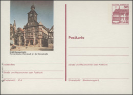 P138-l6/084 - 6148 Heppenheim/Bergstraße, Rathaus ** - Cartoline Illustrate - Nuovi