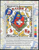 Schweiz Block 30 Briefmarkenausstellung NABA St. Gallen, Postfrisch ** - Sonstige & Ohne Zuordnung