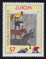 2221 Europa: Sagen & Legenden, Die Bremer Stadtmusikanten, 7 S, Postfrisch - Unused Stamps