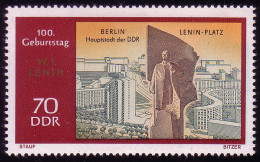 1561 Lenin 70 Pf ** Postfrisch - Ongebruikt