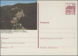 P138-l2/025 - 5562 Manderscheid, Überburg Niederburg ** - Cartes Postales Illustrées - Neuves