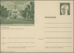 P107-D03/024 61 Darmstadt, Jagdschloß Kranichstein** - Illustrated Postcards - Mint