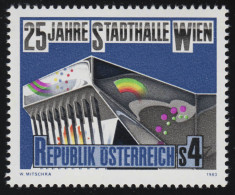 1742 25 Jahre Wiener Stadthalle, Teile Der Wiener Stadthalle, 4 S Postfrisch ** - Nuevos