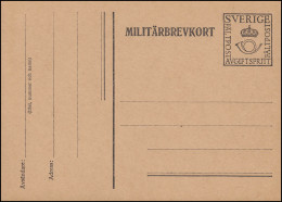 Militärpost MILITÄRBREVKORT FÄLTPOST Ohne Zudruck, ** Postfrisch - Enteros Postales