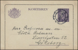 Kartenbrief K 23 KORTBREV 15 Öre, GÖTEBORG 16.11.1923, Karte Mit Rand - Postal Stationery