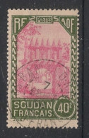 SOUDAN - 1931-38 - N°YT. 70 - Djenné 40c - Oblitéré / Used - Usados