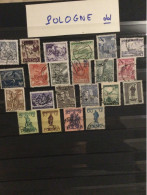 TIMBRES ANCIENS DE POLOGNE OBLITERES - Sammlungen