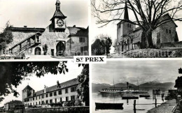 13192023 St Prex Kirche Schloss Hafen St Prex - Sonstige & Ohne Zuordnung