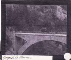 PLAQUE DE VERRE -  Photo  - 38 - Isere - Gorges De La BOURNE Année 1890 - Plaques De Verre