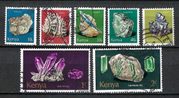 KENYA 1970: Lot D'obl. "MINERAUX" - Kenia (1963-...)