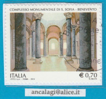 USATI ITALIA 2013 - Ref.1256 "SANTA SOFIA, BENEVENTO" 1 Val. - - 2011-20: Gebraucht