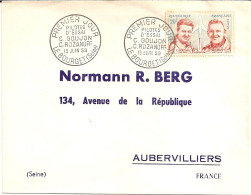 4I7 --- 93 LE BOURGET (Seine) FDC Goujon Et Rozanoff, Pilotes D'essai - Bolli Commemorativi