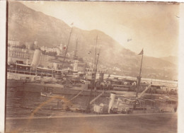 Photo Originale - Année 1907 - MONACO - Vue Du Port - Lugares