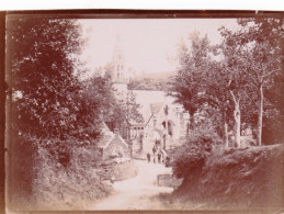 Photo Originale - CHATEAULIN - Année 1889 - Chapelle Notre Dame - Lugares