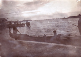 Photo Originale - Année 1908 - VENEZIA - VENISE - En Gondole - Lugares