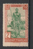 SOUDAN - 1931-38 - N°YT. 84 - Batelier 2f - Oblitéré / Used - Used Stamps