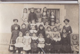 Carte Photo Saône Et Loire PARAY Le MONIAL Photo De Classe Ou Ecole Souvenirs Scolaire Réf 29878 - Identified Persons