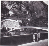 Photo Originale -  Année 1930 -  Pont De La Balme Entre  Peyrieu Et De La Balme - Places
