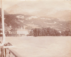 Photo Originale - Année 1903 - Lac D'Annecy ( Savoie ) Talloires - Places