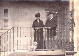 Photo Originale - Année 1909 -  LA CLUSAZ ( Haute Saoie ) Chalet Du Parc - Places