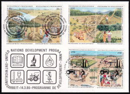 UNO NEW YORK - WIEN - GENF 1991 TRIO-FDC Für Eine Bessere Umwelt - Gemeinschaftsausgaben New York/Genf/Wien